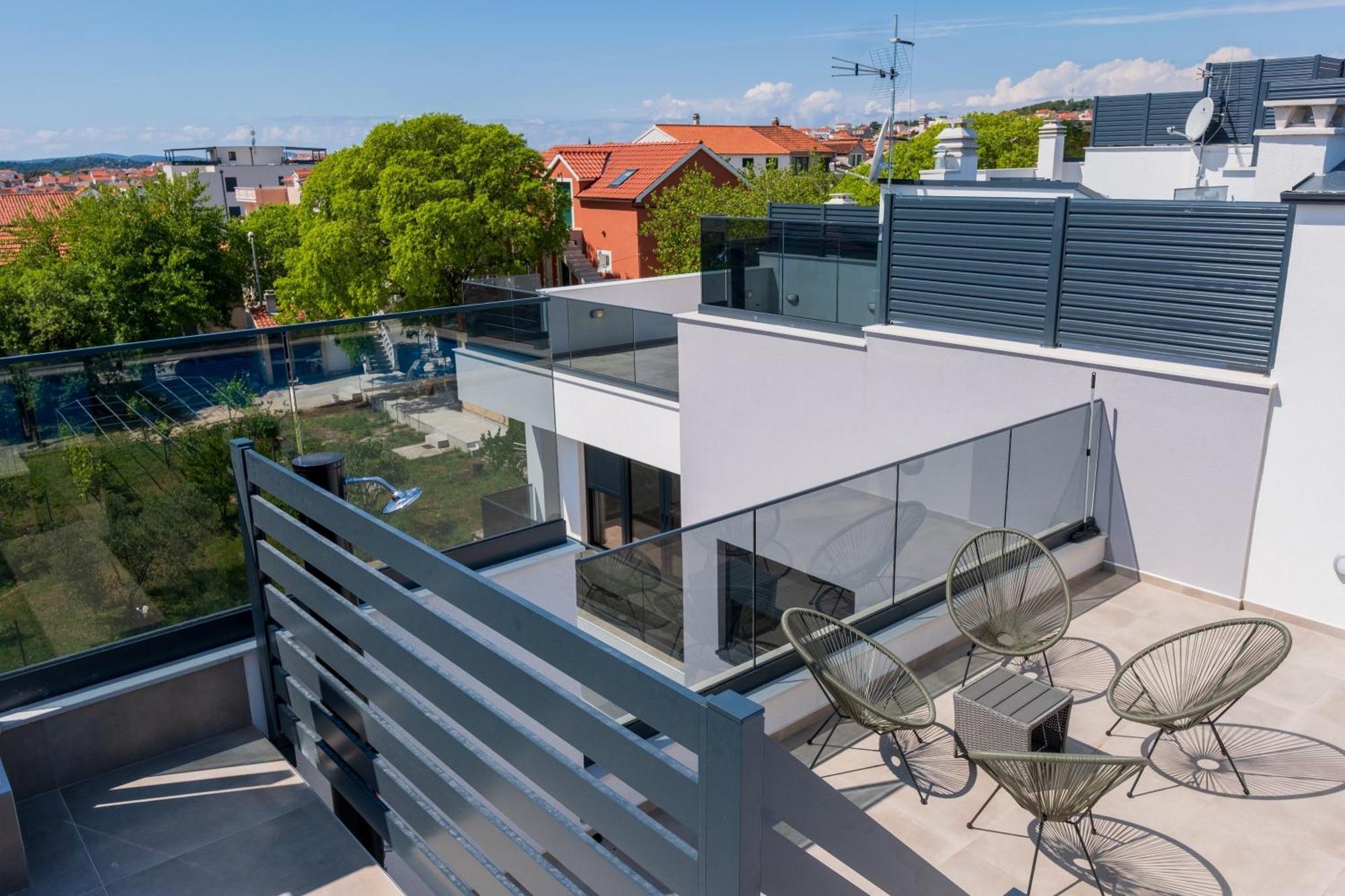 Three-Bedroom Premium Holiday Home Atmosfera With Private Pool&Sauna Vodice Kültér fotó