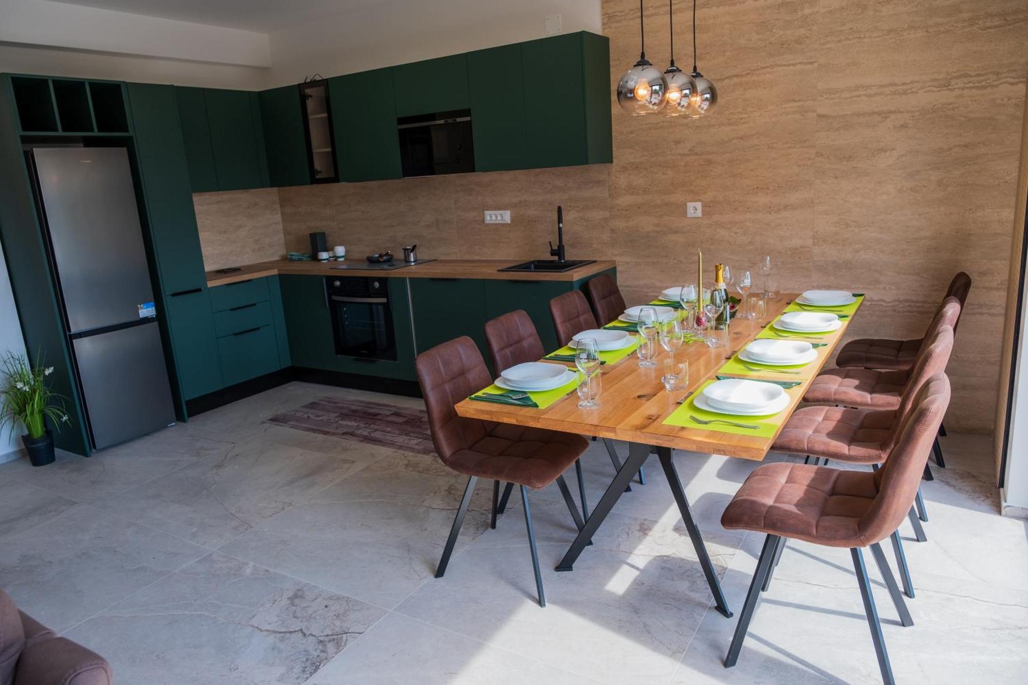 Three-Bedroom Premium Holiday Home Atmosfera With Private Pool&Sauna Vodice Kültér fotó
