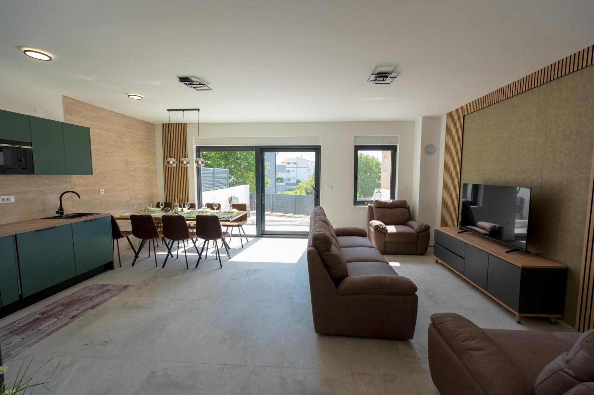 Three-Bedroom Premium Holiday Home Atmosfera With Private Pool&Sauna Vodice Kültér fotó
