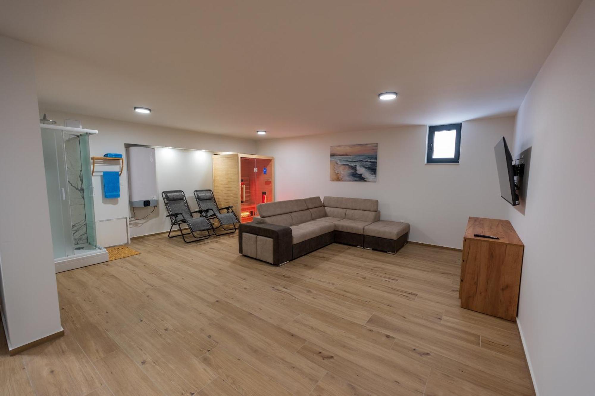 Three-Bedroom Premium Holiday Home Atmosfera With Private Pool&Sauna Vodice Kültér fotó
